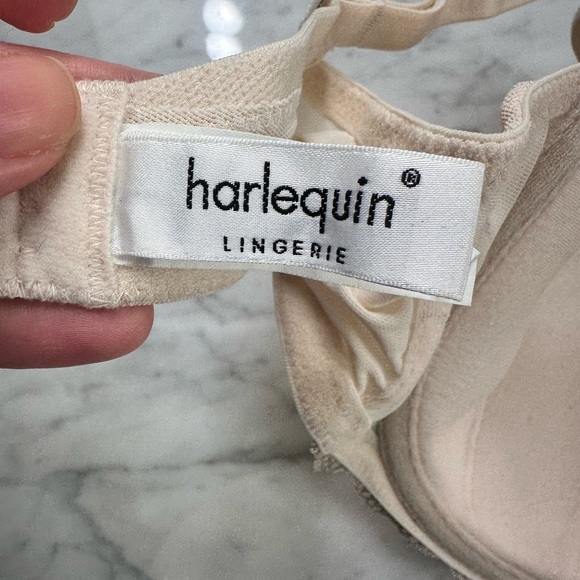 Harlequin Panache Soria Elegant Lace Embroidered Lingerie Set 34F M - Picture 7 of 13